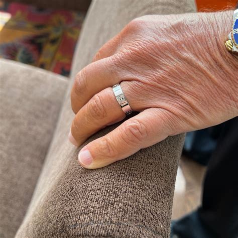 cartier rings for men - men's cartier ring with diamond.